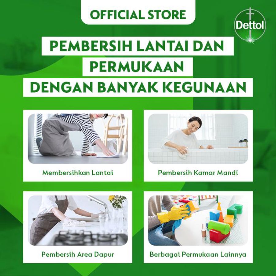 Dettol Multi Action Lavender Pembersih Lantai 700ml