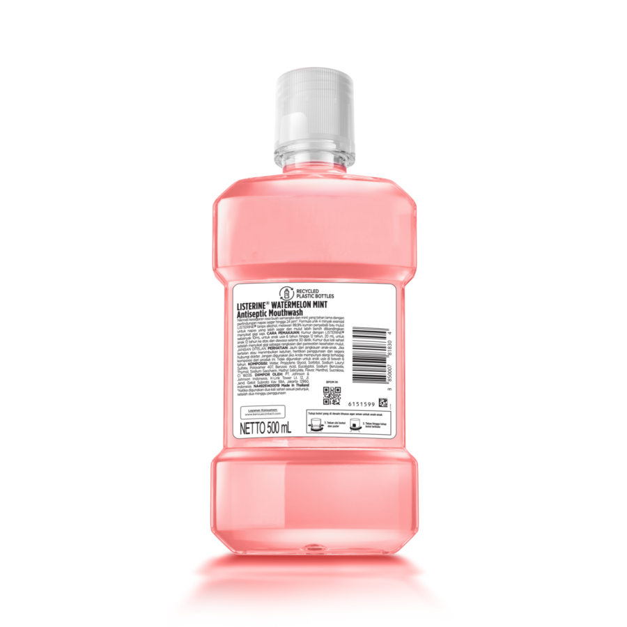 Listerine Watermelon Mint Mouthwash 500ml