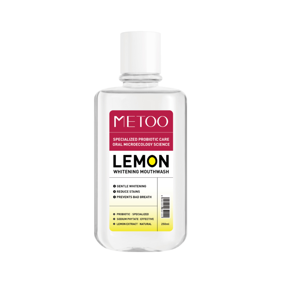 Metoo Lemon Whitening Mouthwash Probiotic 250ml