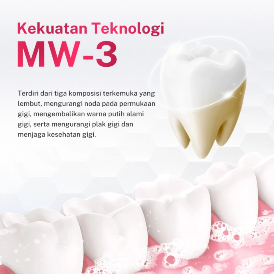 Metoo MW-3 Advanced Whitening Toothpaste 100gram