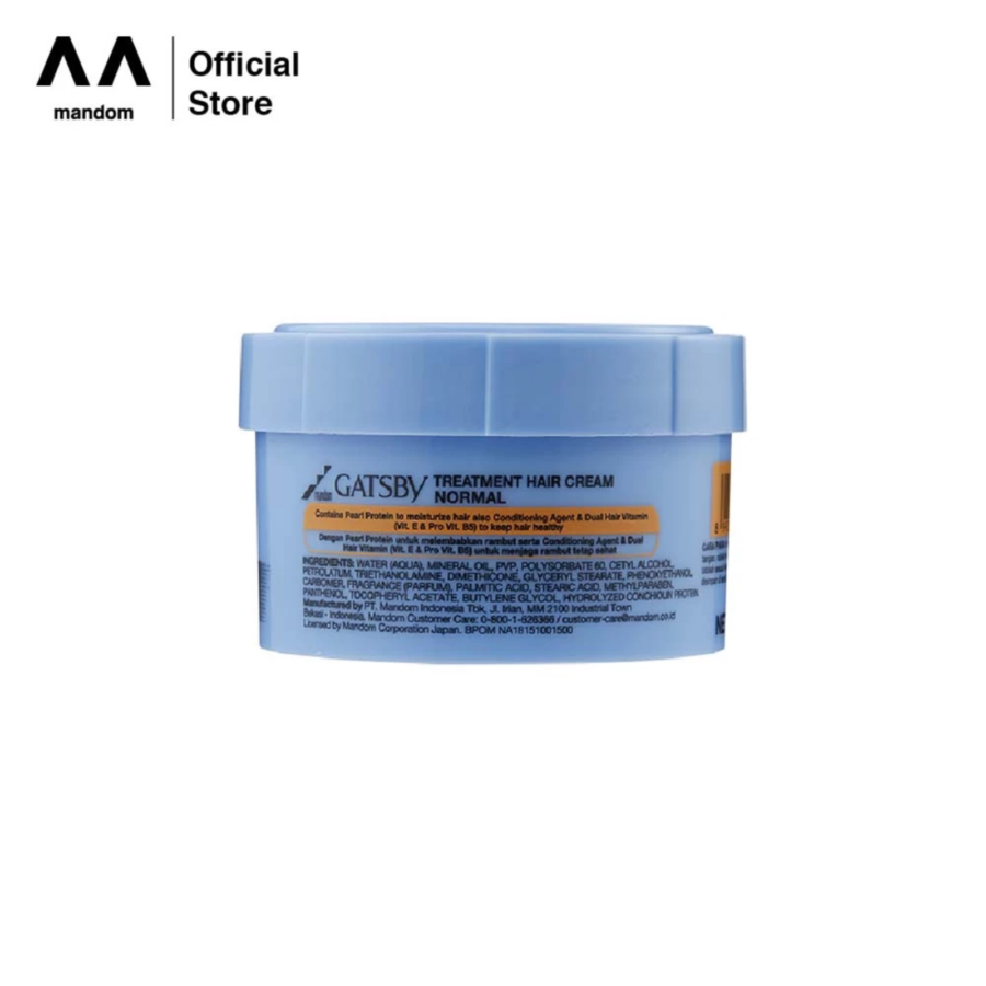 Gatsby Treatment Normal Hair Cream Cup 70gram