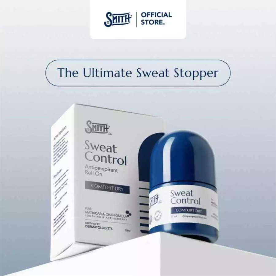 Smith Sweat Control Comfort Dry Antiperspirant Roll On 30ml