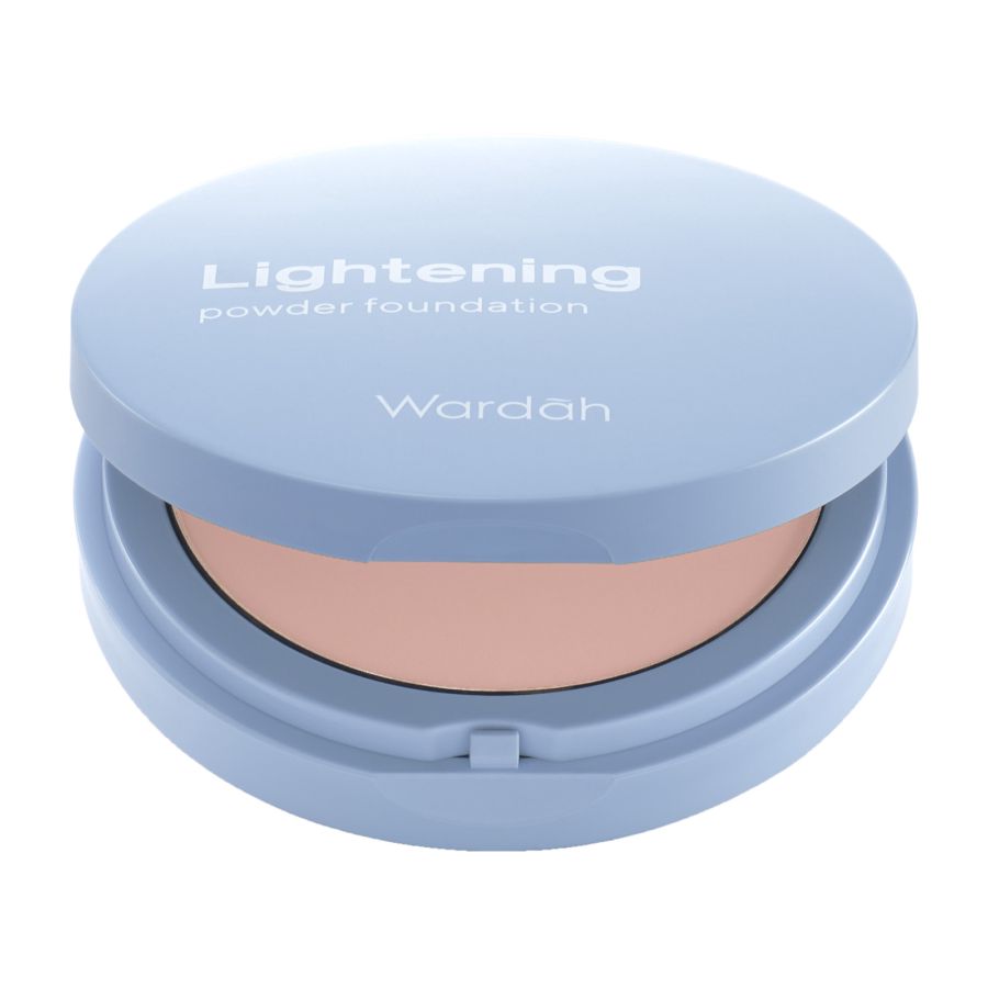 Wardah Lightening 02 Pink Beige 31C Powder Foundation 12gram