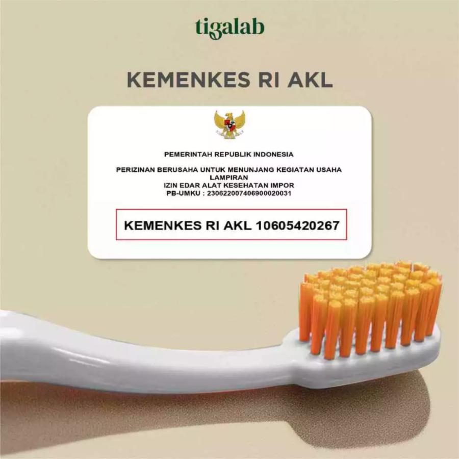 Tigalab Gentle Pro Berry Mint Soft Toothbrush 1pcs