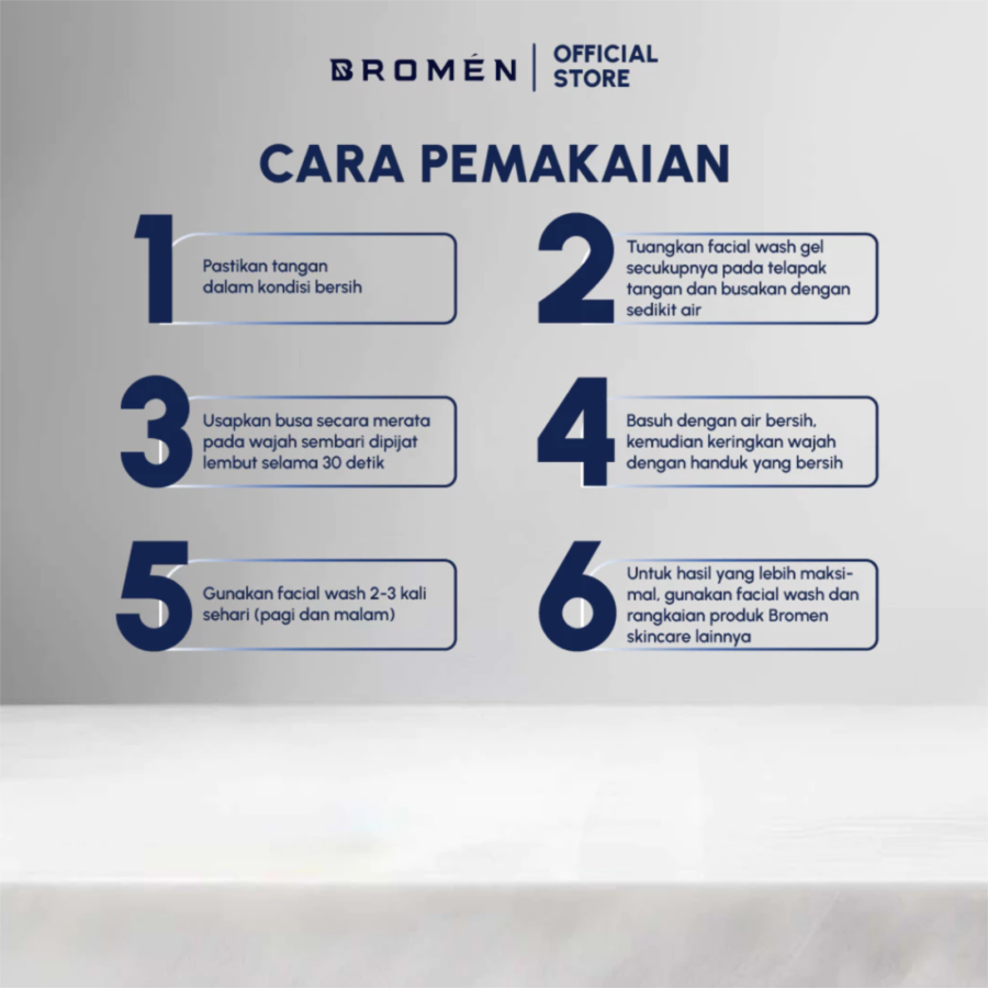 Bromen Acne Fight Expert Facial Wash (Improve Formula) 100ml