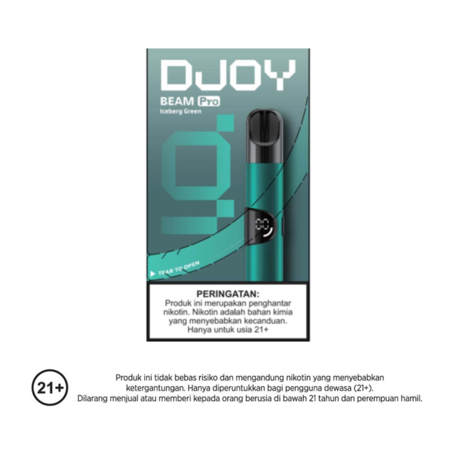 Djoy Beam Pro Device Iceberg Green Rokok Elektrik 1pcs