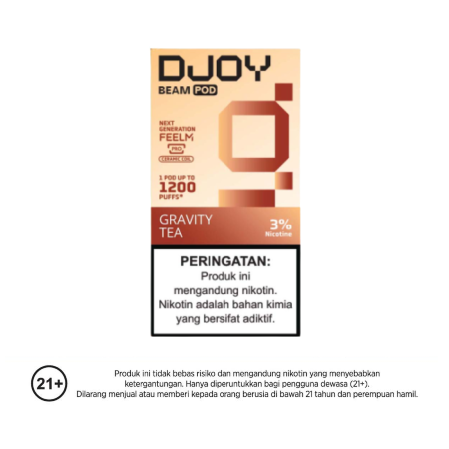 Djoy Beam Pod Gravity Tea Rokok Elektrik 1pcs