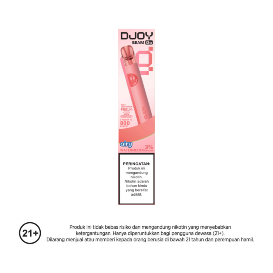 Djoy Beam Go Airy Watermelon Rokok Elektrik 1pcs
