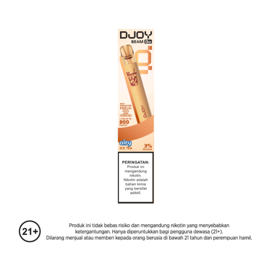 Djoy Beam Go Airy Ice Tea Rokok Elektrik 1pcs