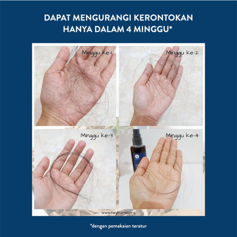 Eucalie Organic Hair Growth Oil & Scalp Treatment Power 10+ 45ml