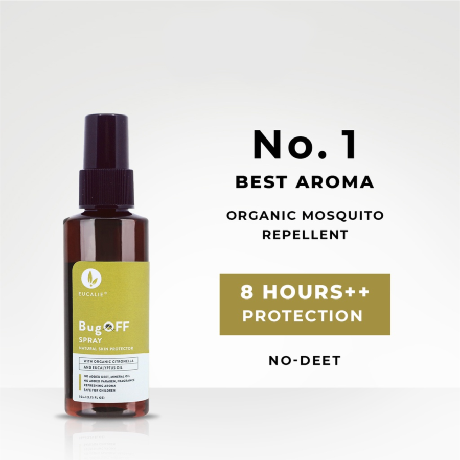 Eucalie Bug Off Spray Organic Mosquito Repellent 50ml