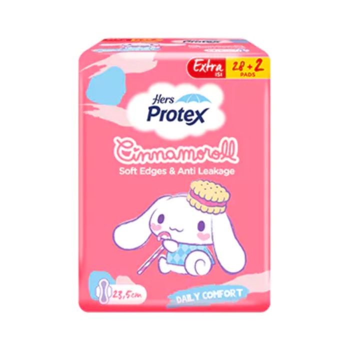 Hers Protex Daily Comfort Day Cinnamoroll 23.5cm Pembalut Kewanitaan