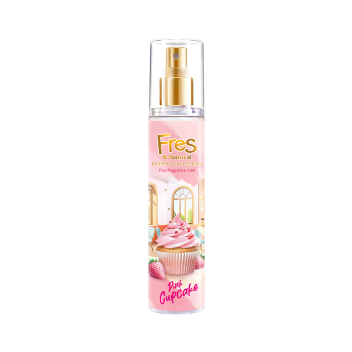 Fres & Natural Dessert Collection Pink Cupcake Spray Cologne