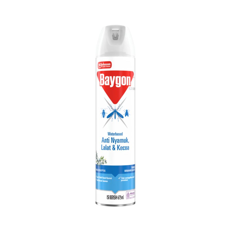 Baygon Aerosol Waterbase Pembasmi Serangga 675ml