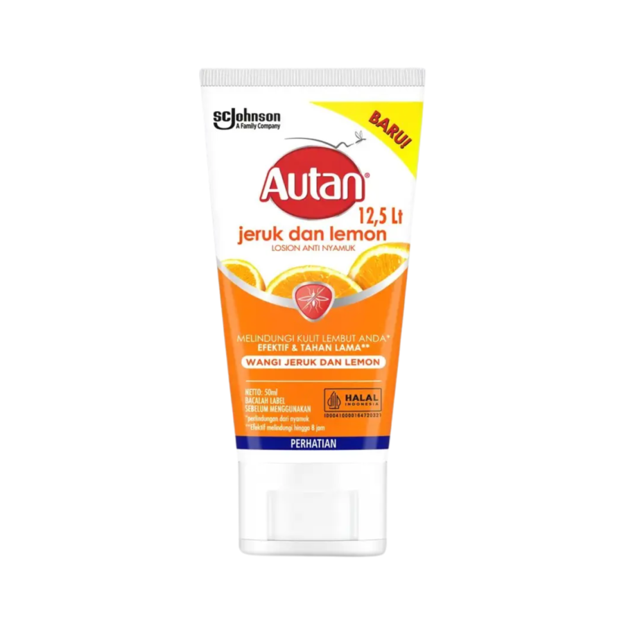 Autan Jeruk dan Lemon Losion Anti Nyamuk 50ml