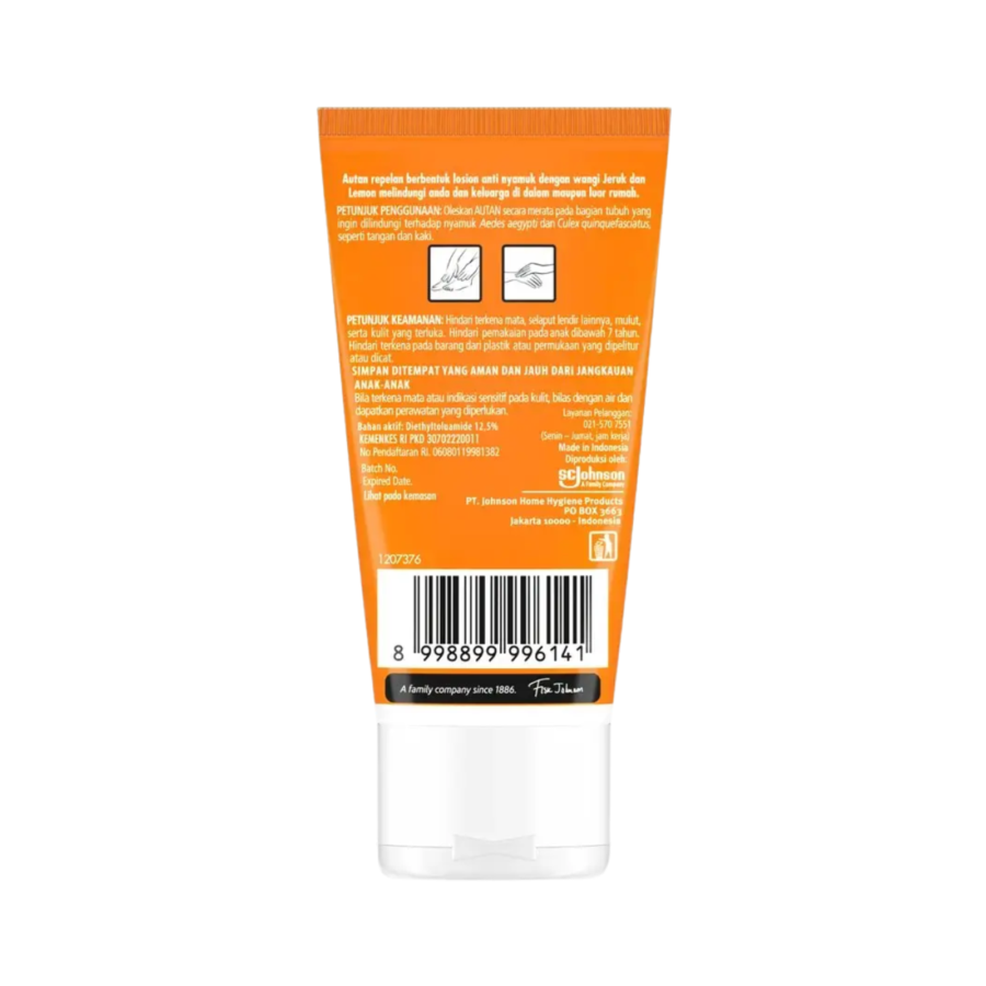 Autan Jeruk dan Lemon Losion Anti Nyamuk 50ml