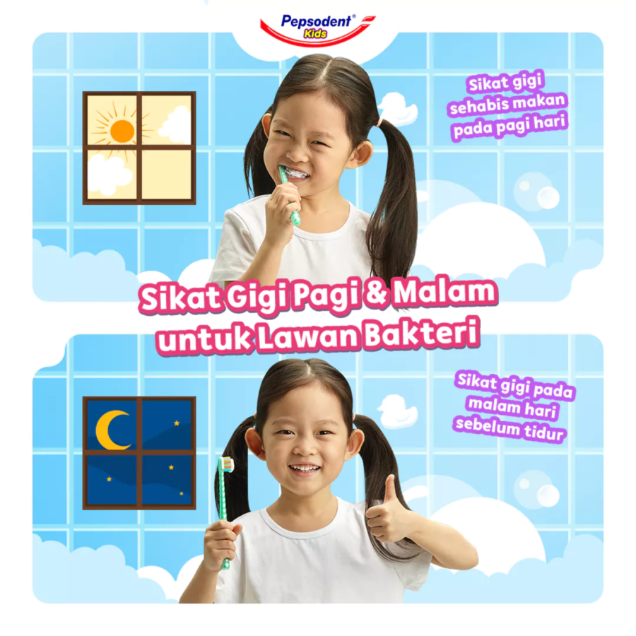 Pepsodent Kids Bubblegum Pasta Gigi Anak 45gram