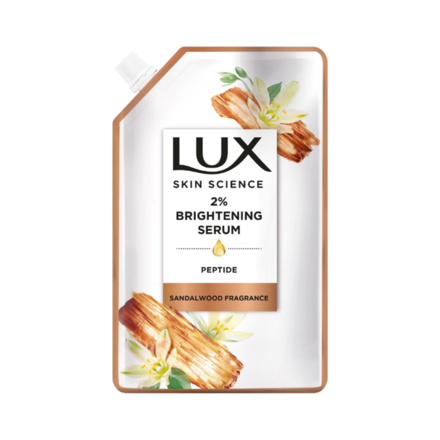 Lux Skin Science Sandalwood Fragrance Body Wash Pouch 360gram