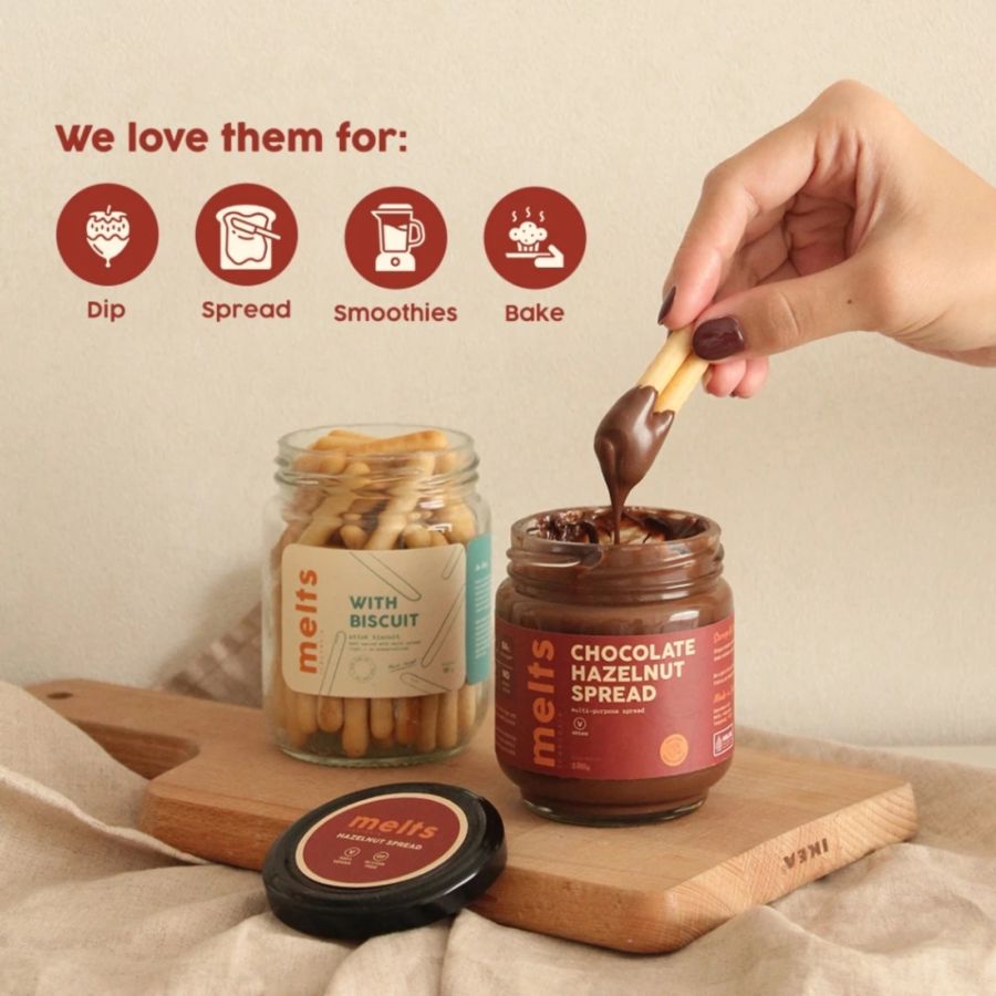 Melts Chocolate Hazelnut Spread 200gram
