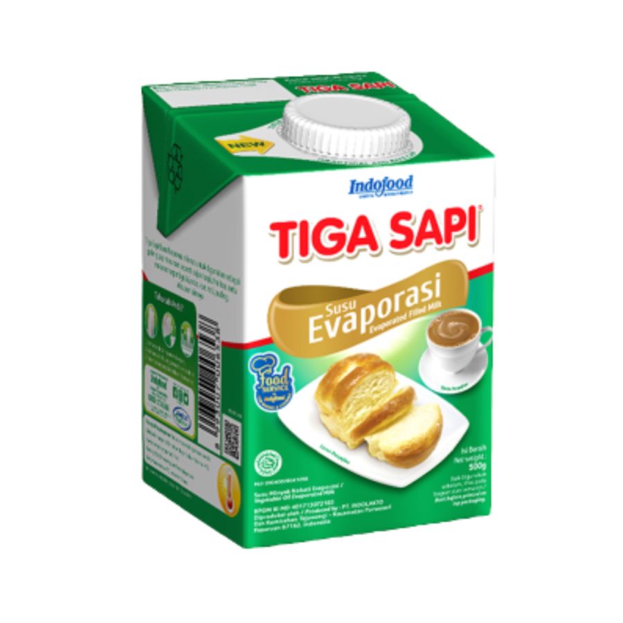 Tiga Sapi Susu Evaporasi 500gram