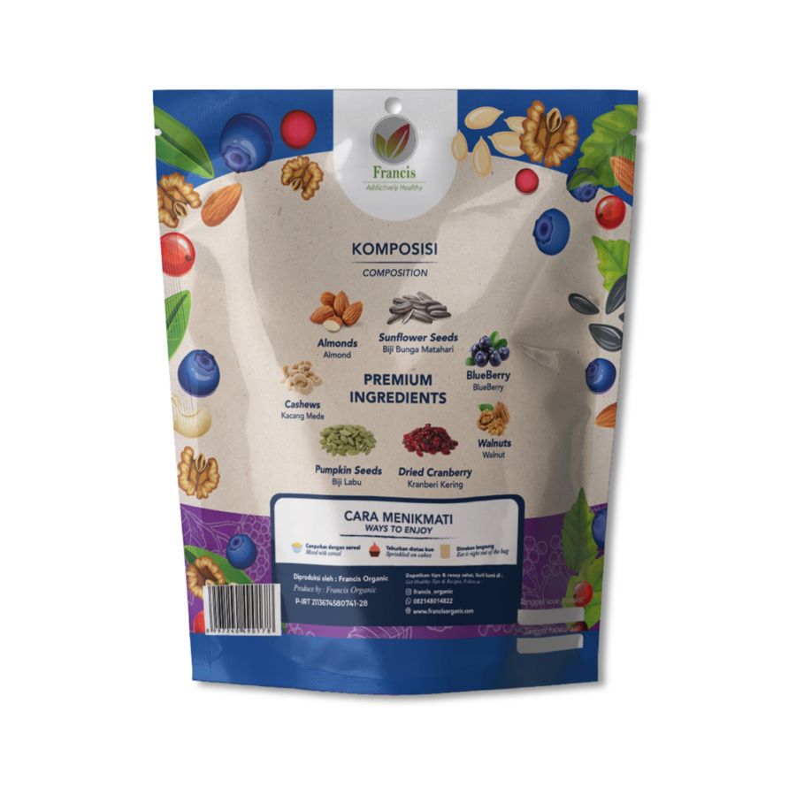 Francis Nutties With Berry Mix 31gram