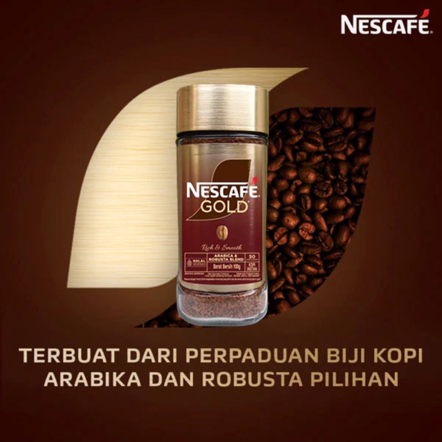Nescafe Gold Kopi Bubuk Jar 100gram