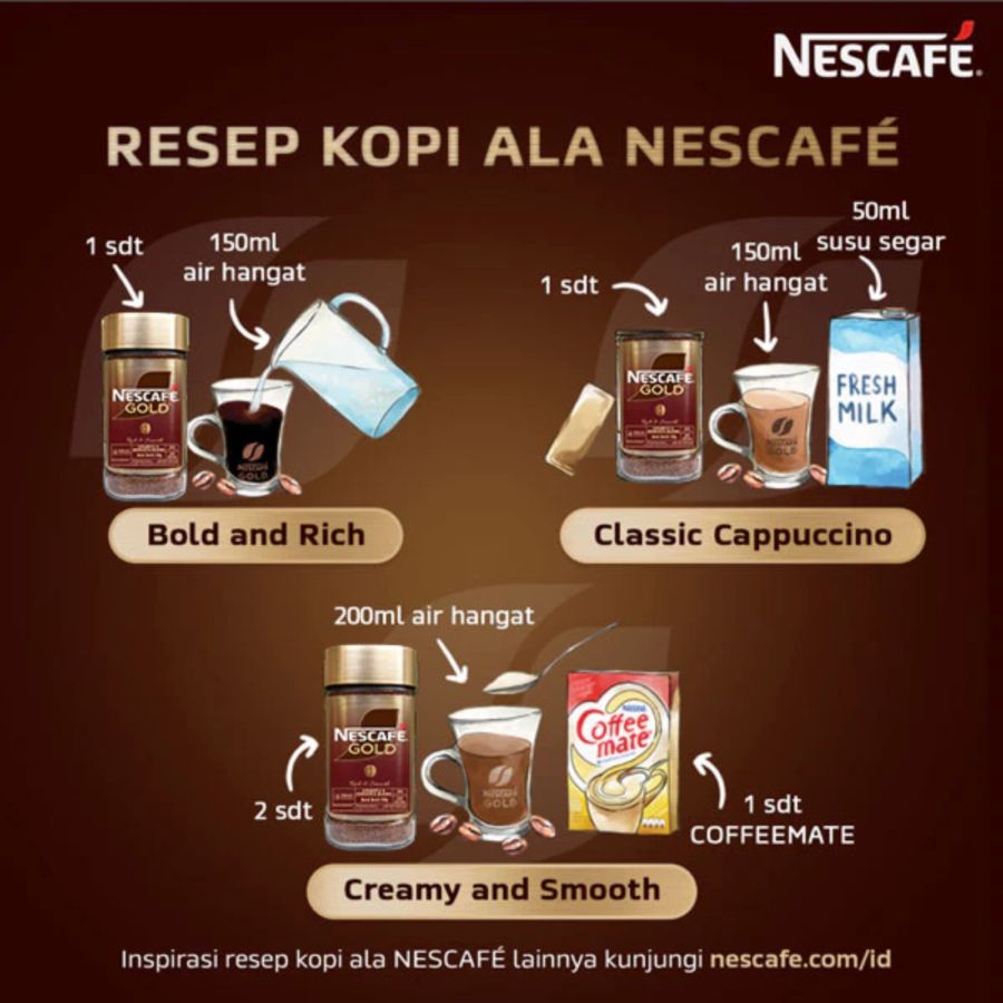Nescafe Gold Kopi Bubuk Jar 50gram