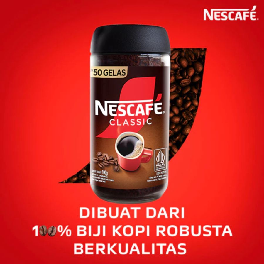 Nescafe Classic Instant Botol 100gram
