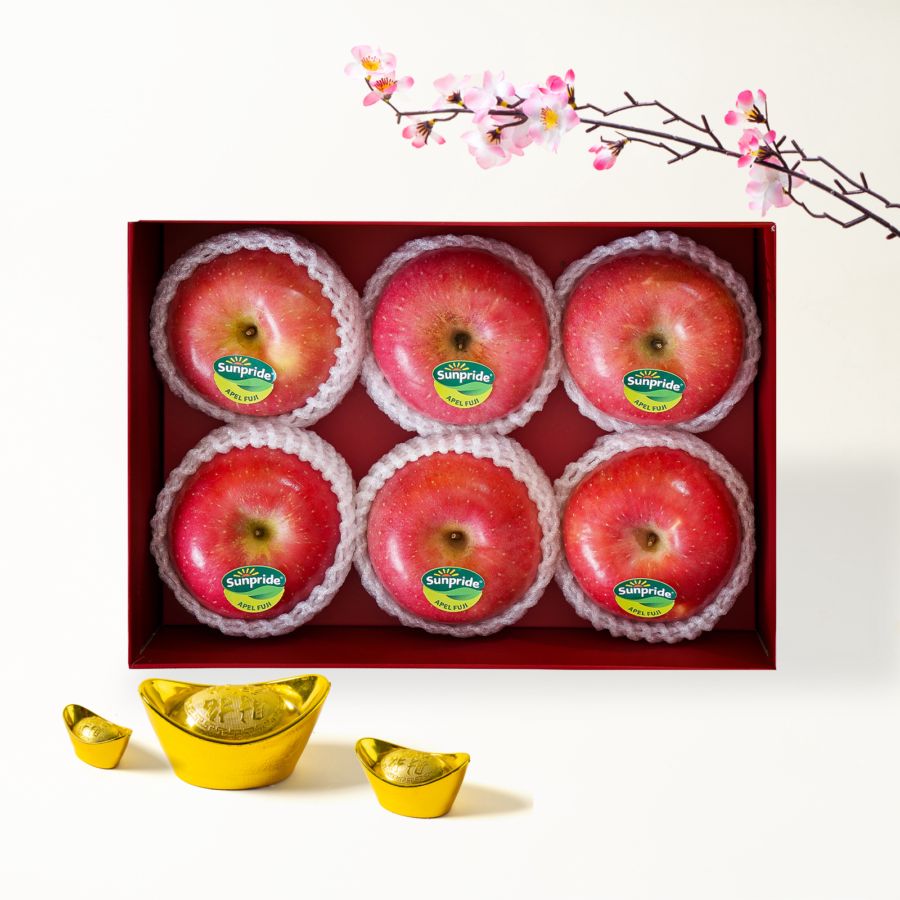 Sunpride Apel Fuji Gift Box 1box