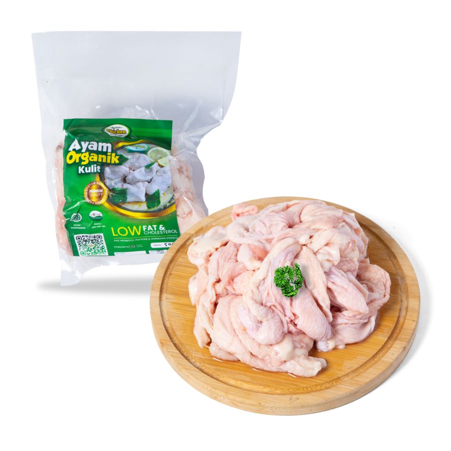 Kulit Ayam Organik Berkah Chicken 500gram
