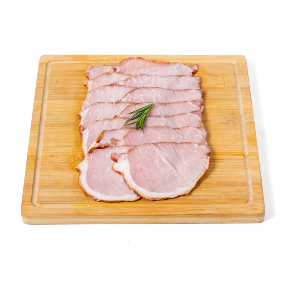 Mamas Back Bacon Sliced 250gram