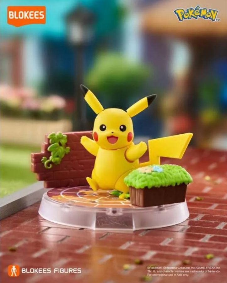 Blokees 74001 Classic Edition Pokemon Pikachu Mainan Figure 1pcs