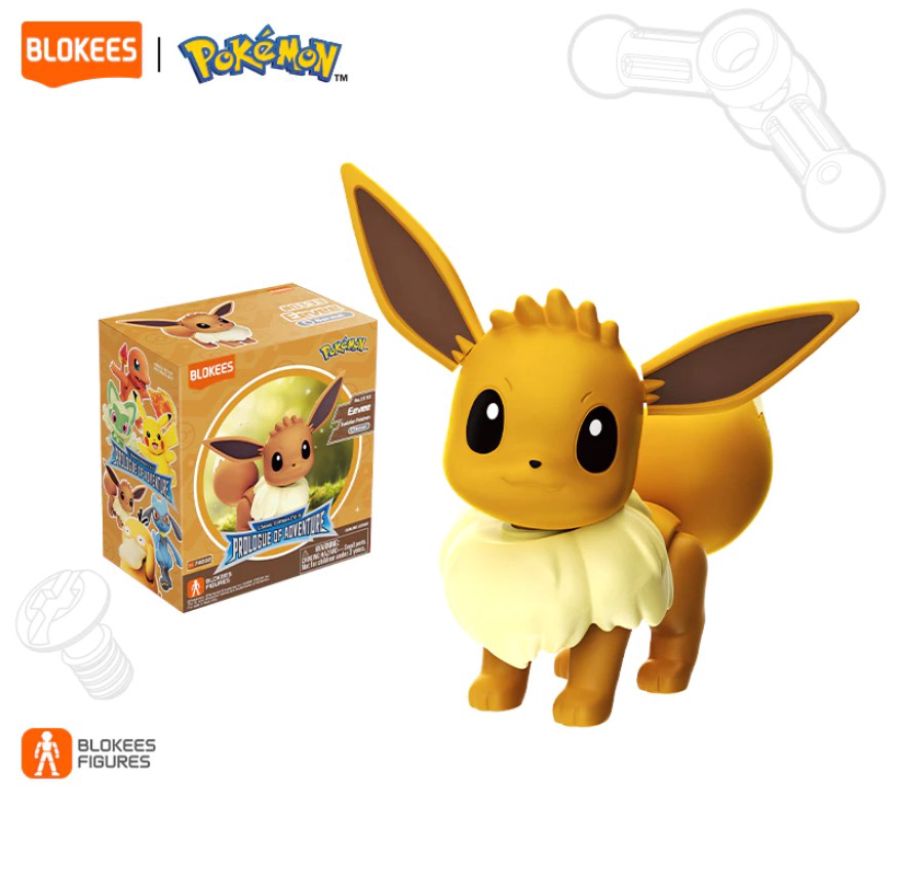 Blokees 74002 Classic Edition Eevee Mainan Figure 1pcs