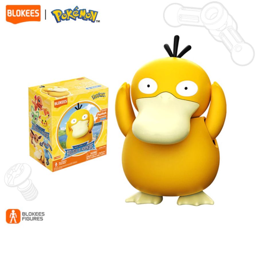 Blokees 74005 Classic Edition Pokemon Psyduck Mainan Figure 1pcs