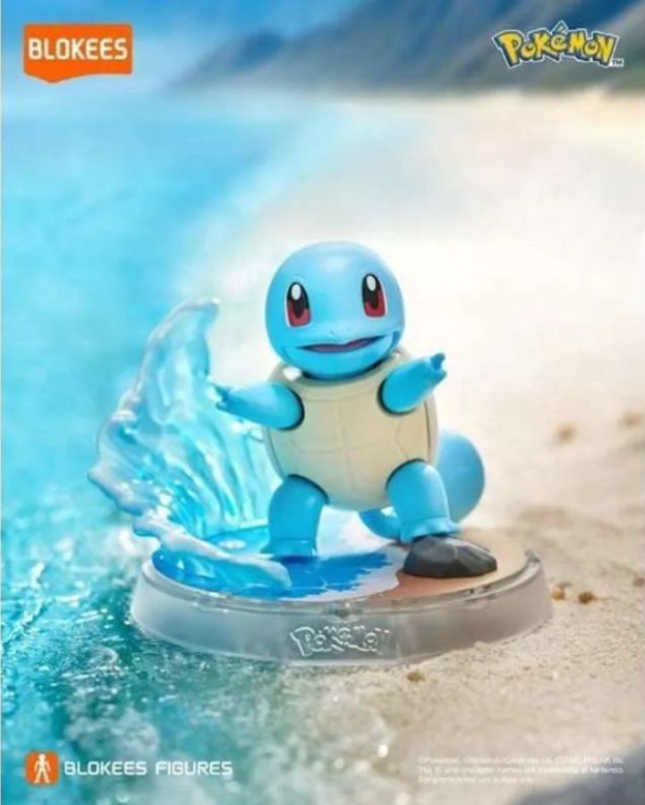 Blokees 74008 Classic Edition Pokemon Squirtle Mainan Figure 1pcs