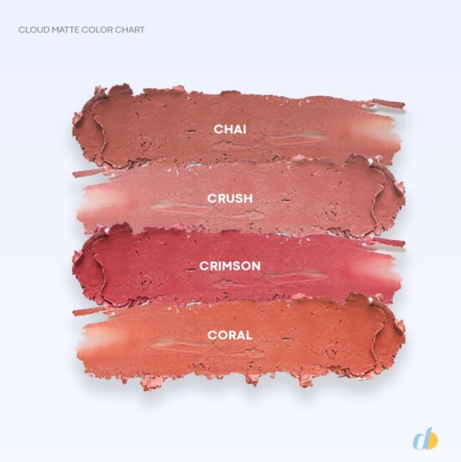 Dew It Cloud Matte Coral Lipstik 3gram