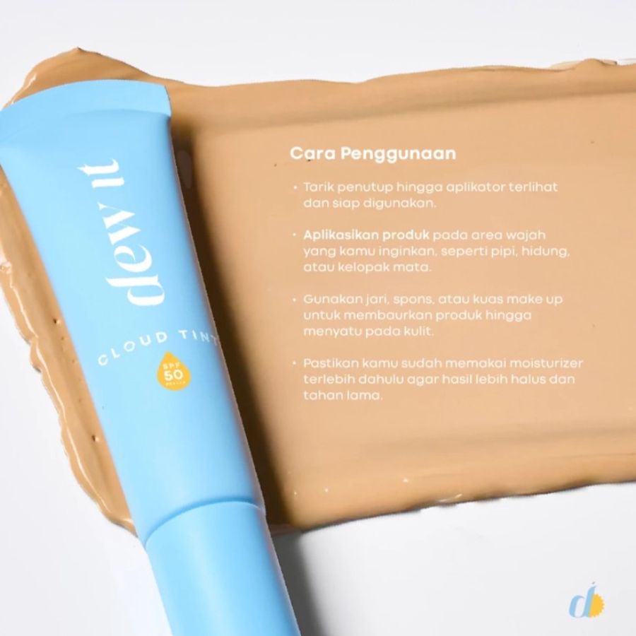 Dew It Cloud Tint Dusk SPF 50 PA++++ Skin Tint 30gram