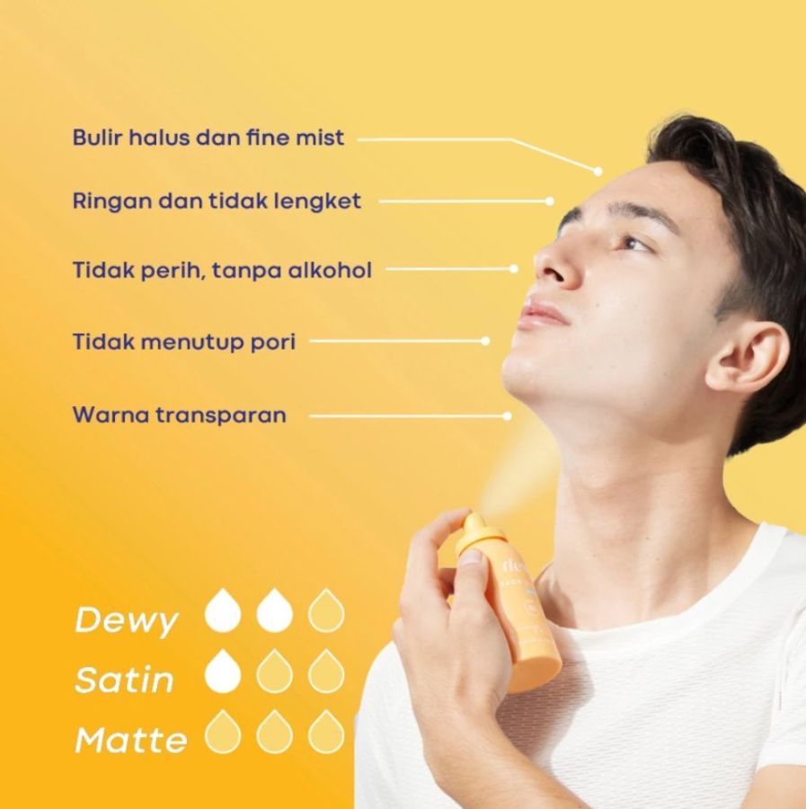 Dew It Face Sun Mist Gentle SPF 50+ PA++++ Spray Sunscreen 60ml