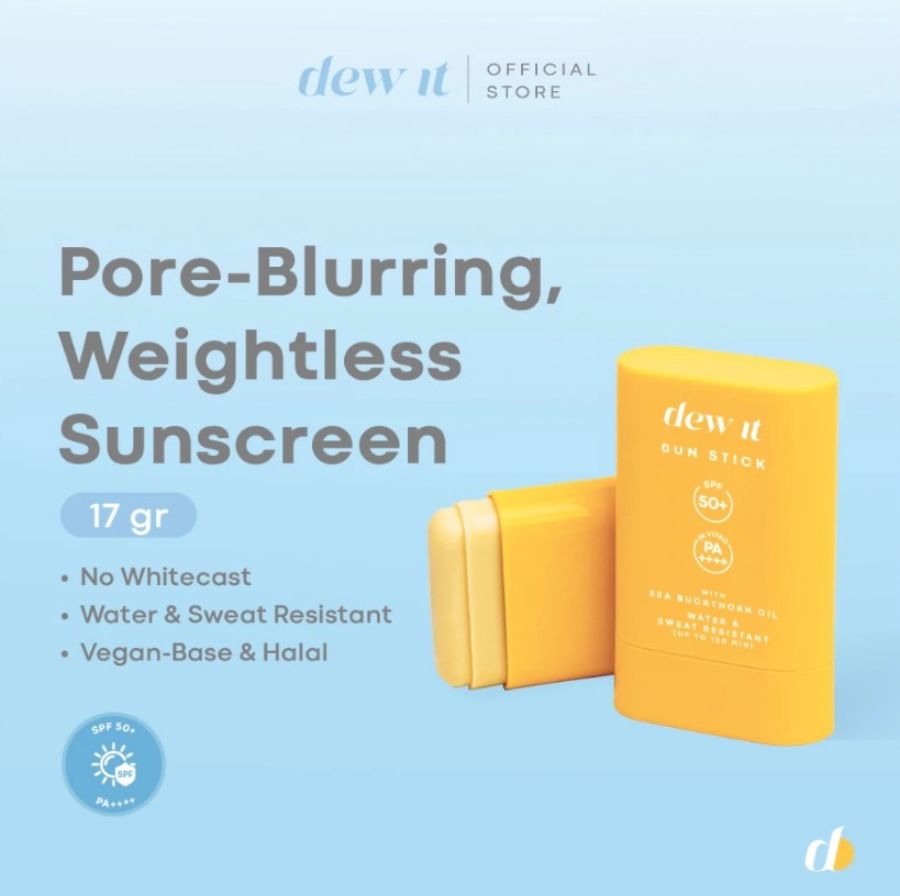 Dew It Sun Stick SPF 50+ PA++++ Sunscreen 17gram