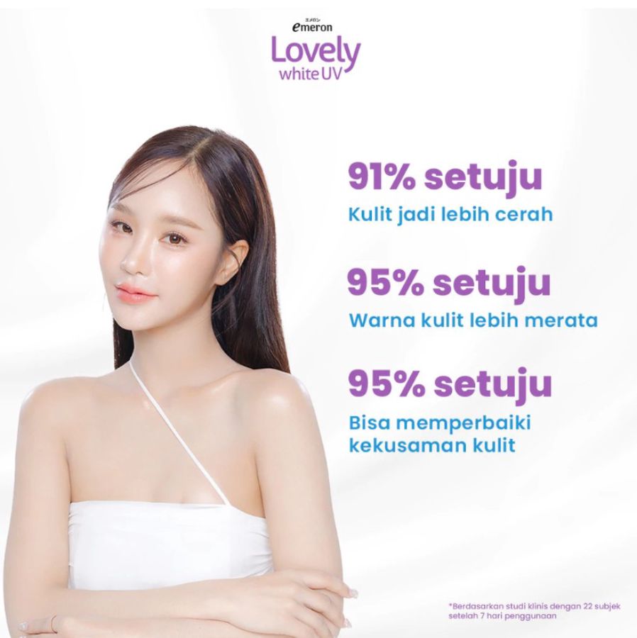 Emeron Lovely White UV Nutrient Bright Body Lotion 500ml