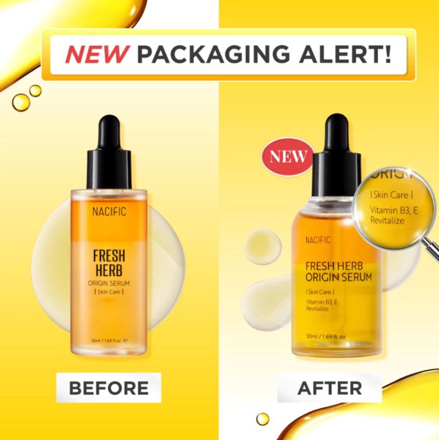 NACIFIC Fresh Herb Origin Serum Wajah 50ml