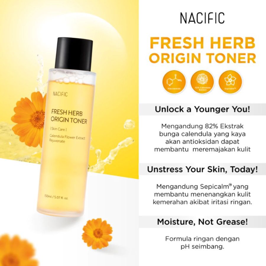 NACIFIC Fresh Herb Origin Toner Wajah 150ml