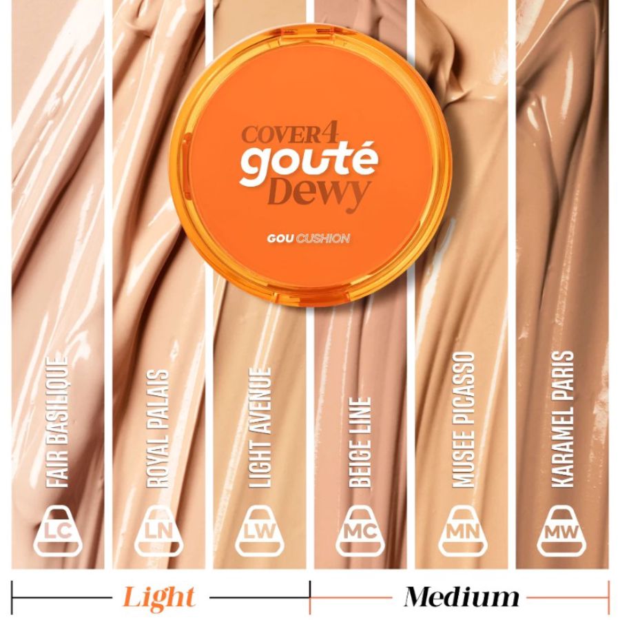 Goute Cover 4 Dewy LN Royal Palais Cushion 15gram