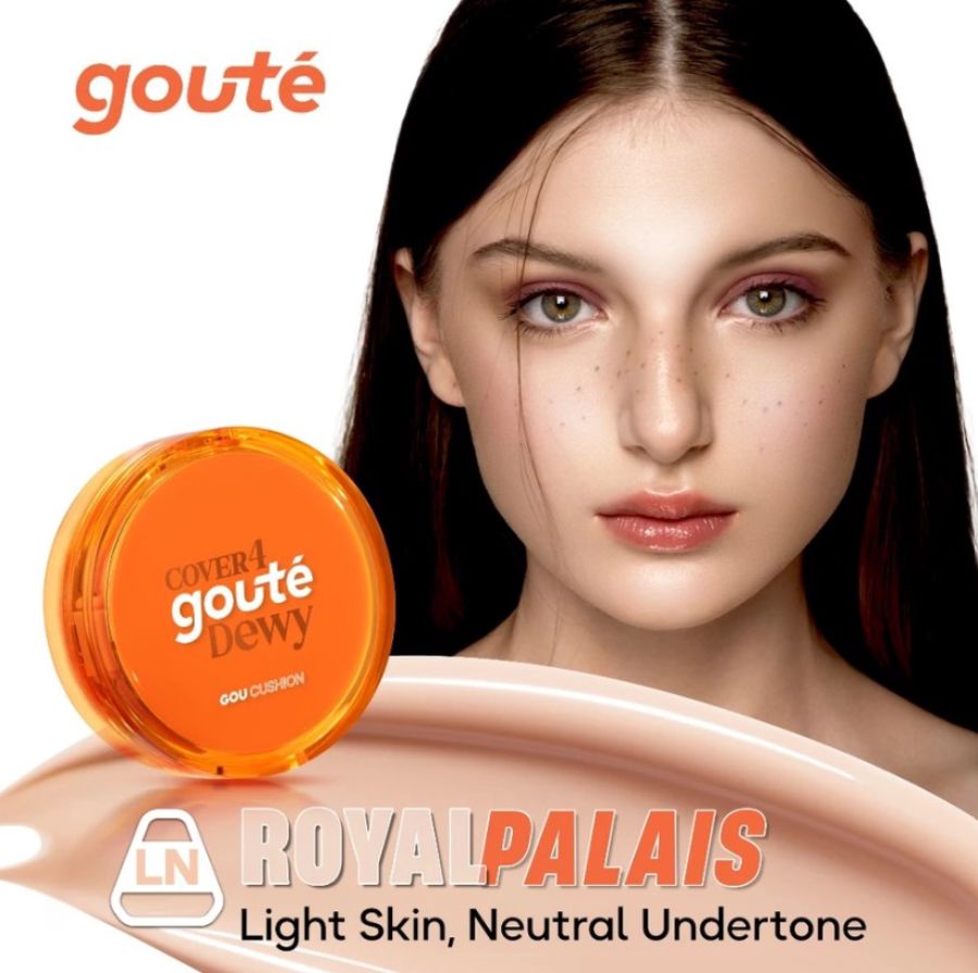 Goute Cover 4 Dewy LN Royal Palais Cushion 15gram