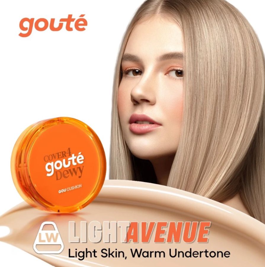 Goute Cover 4 Dewy LW Light Avenue Cushion 15gram