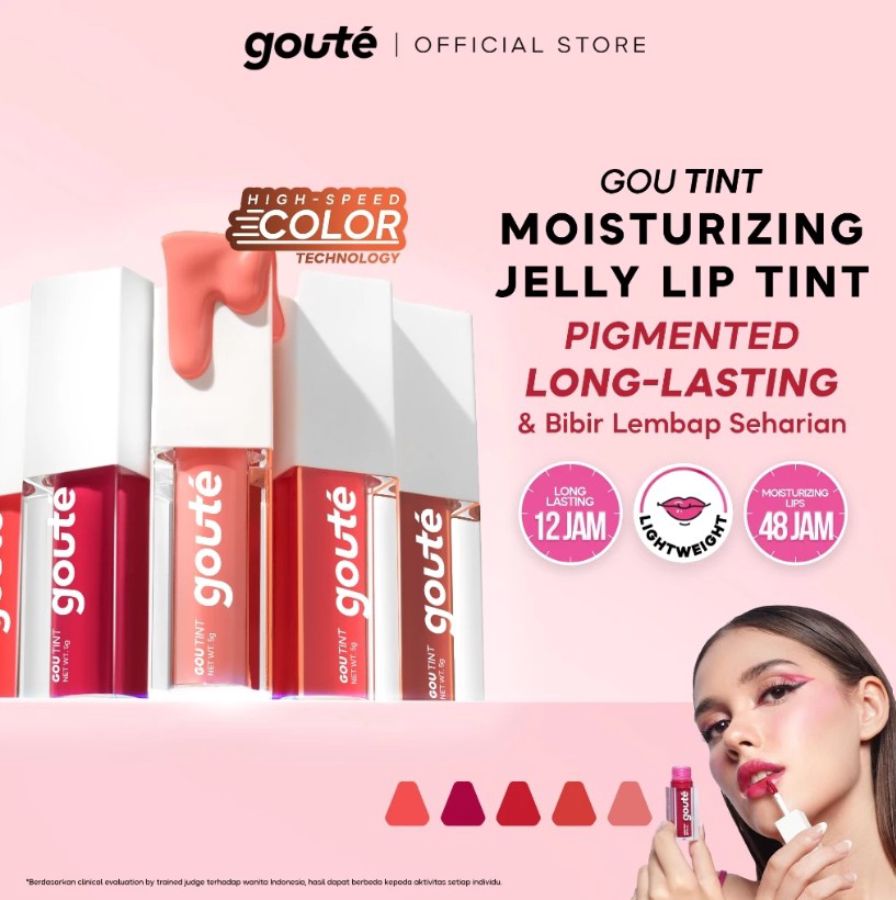 Goute Moisturizing 03 Traffic Red Lip Tint 10ml