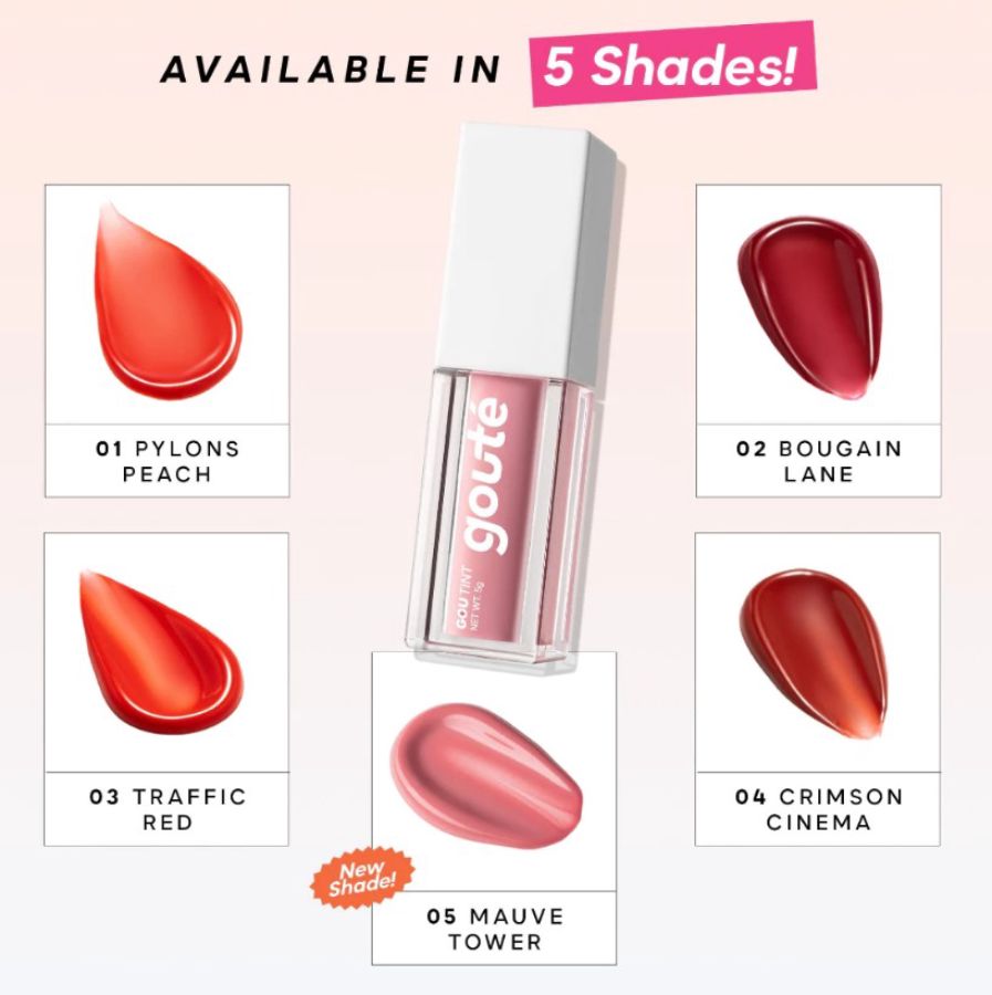 Goute Moisturizing 03 Traffic Red Lip Tint 10ml