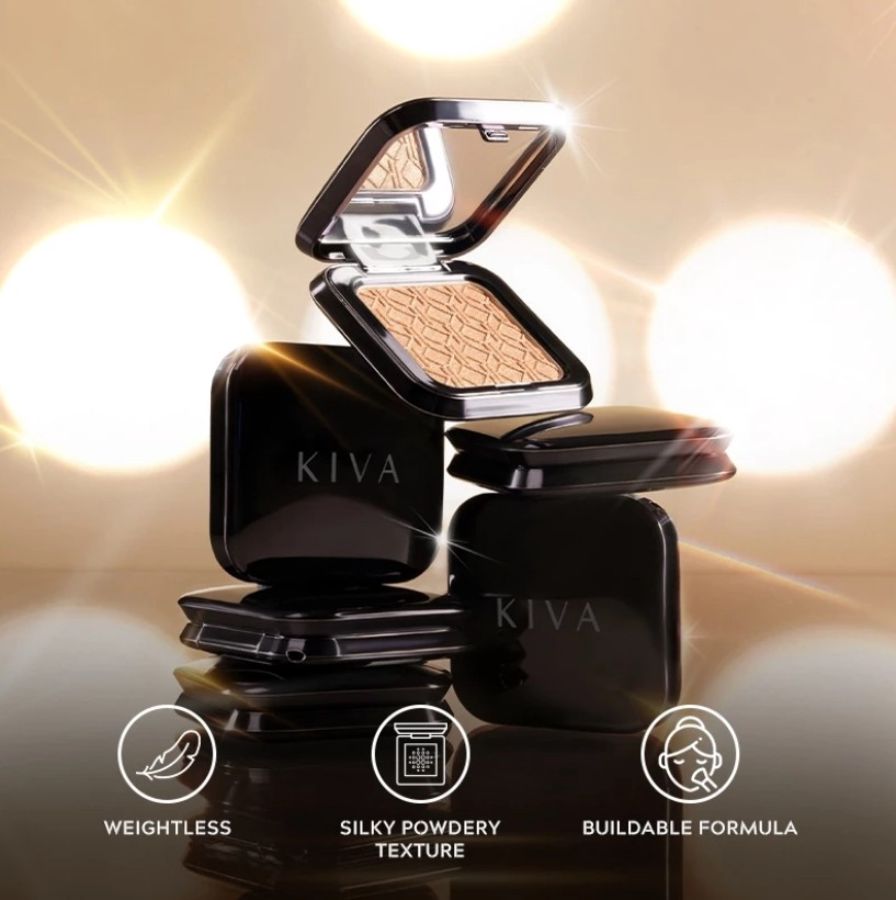 KIVA Iconic Glow Rose Radiance Highlighter 2gram