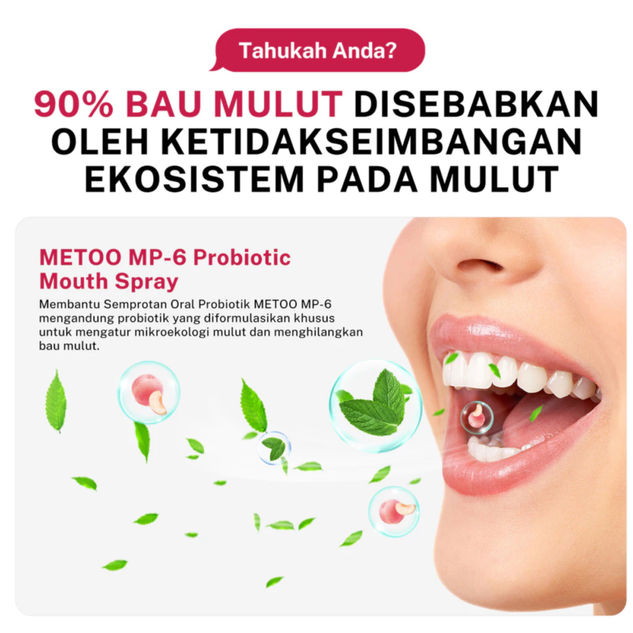 Metoo Peach Oolong Mouthspray 17ml