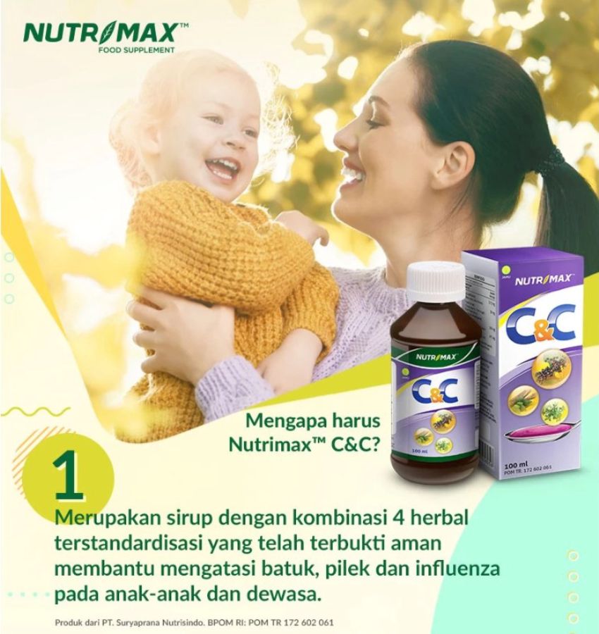 Nutrimax C&C Syrup 100ml